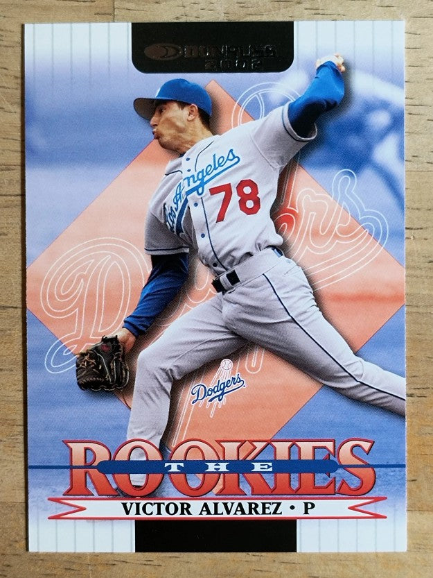 2002 Donruss Rookies #51 Victor Alvarez RC