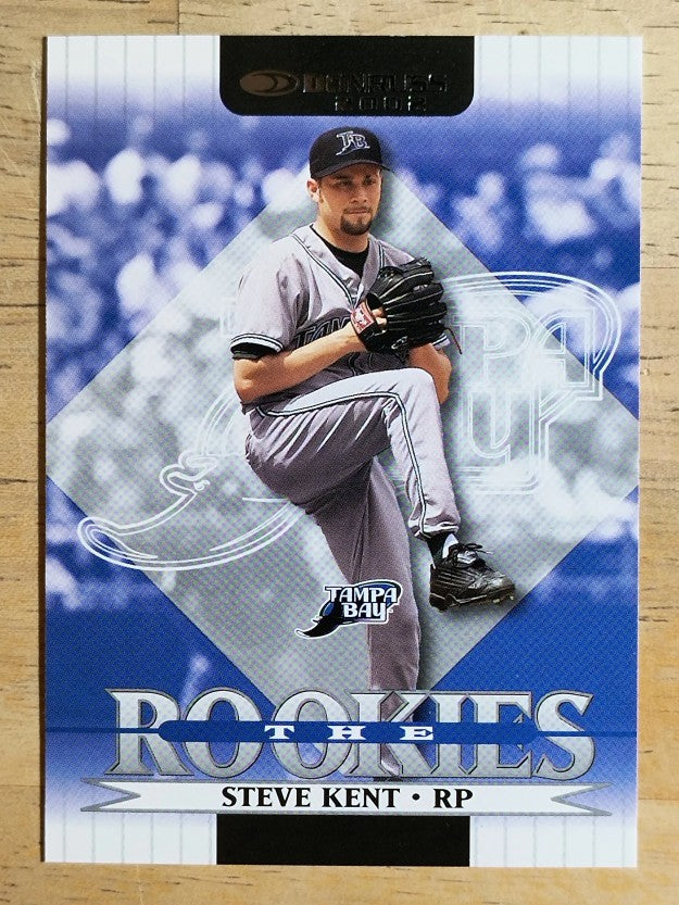 2002 Donruss Rookies #38 Steve Kent RC