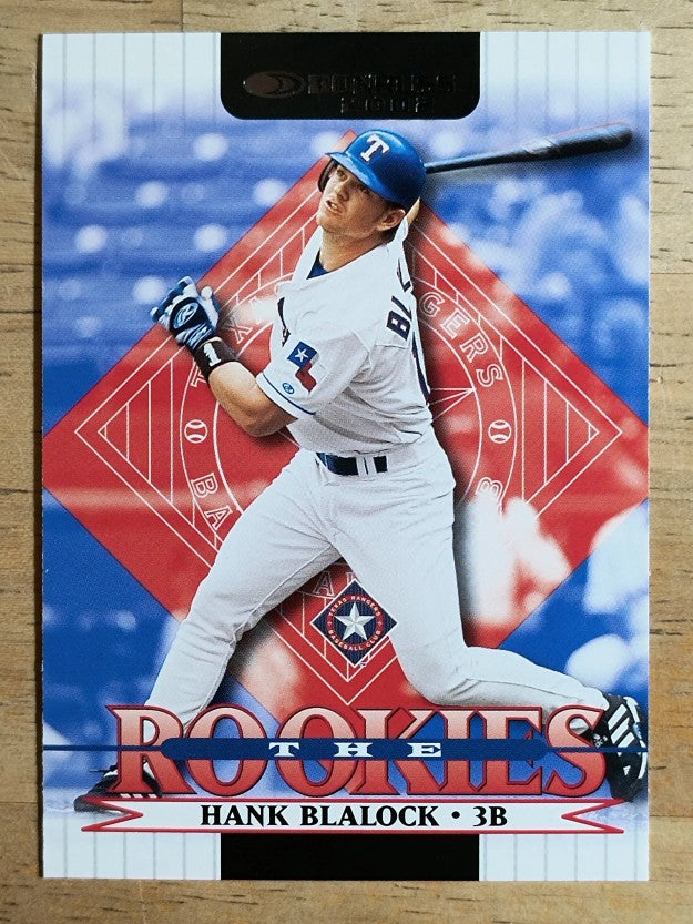 2002 Donruss Rookies #98 Hank Blalock