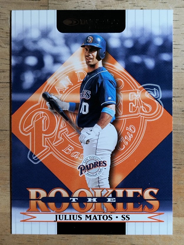 2002 Donruss Rookies #52 Julius Matos RC