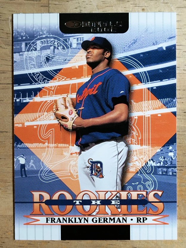 2002 Donruss Rookies #42 Franklyn German RC