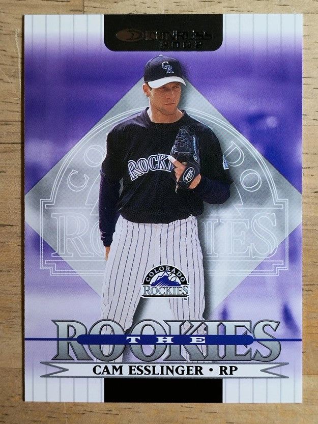 2002 Donruss Rookies #64 Cam Esslinger RC