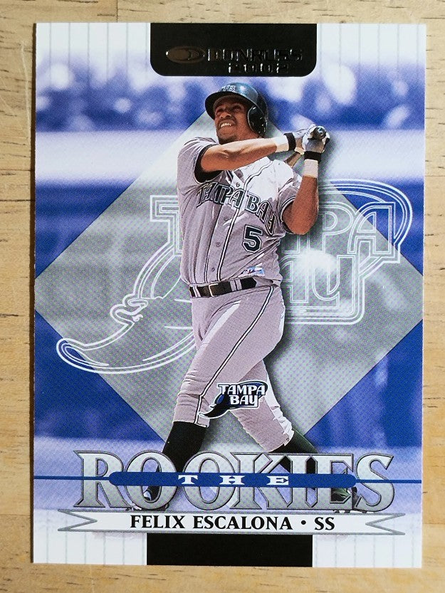 2002 Donruss Rookies #36 Felix Escalona RC