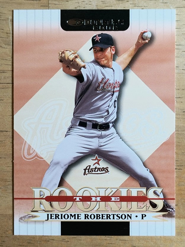 2002 Donruss Rookies #43 Jeriome Robertson RC