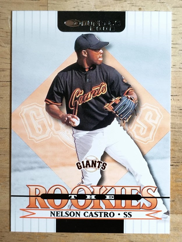 2002 Donruss Rookies #8 Nelson Castro RC