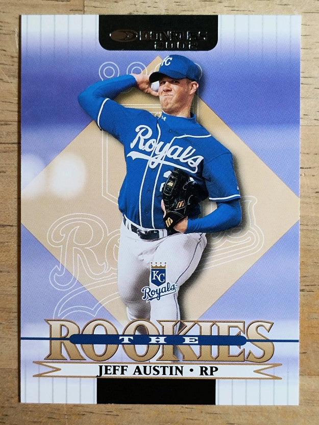 2002 Donruss Rookies #54 Jeff Austin RC