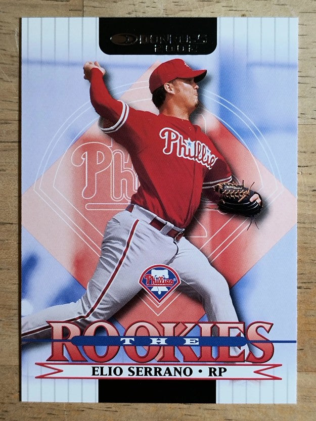 2002 Donruss Rookies #62 Elio Serrano RC