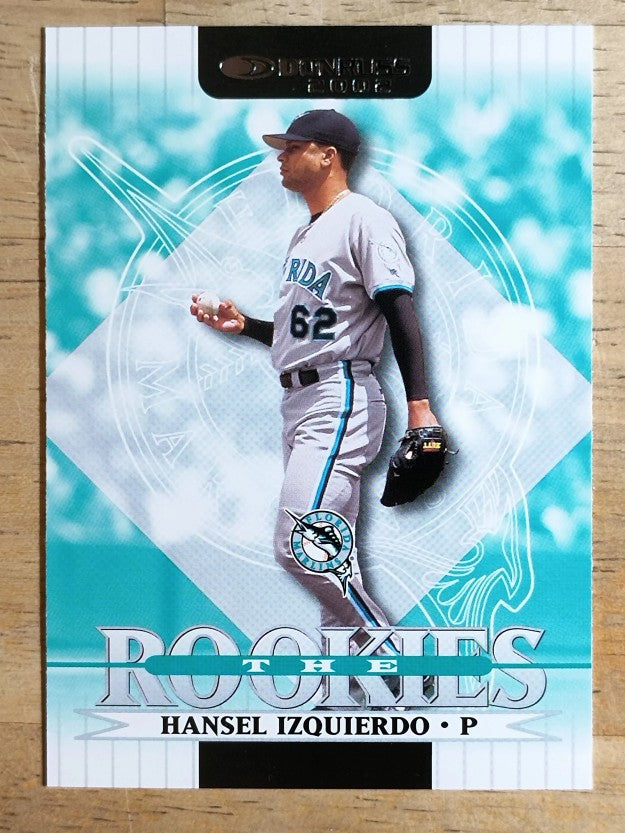 2002 Donruss Rookies #70 Hansel Izquierdo RC
