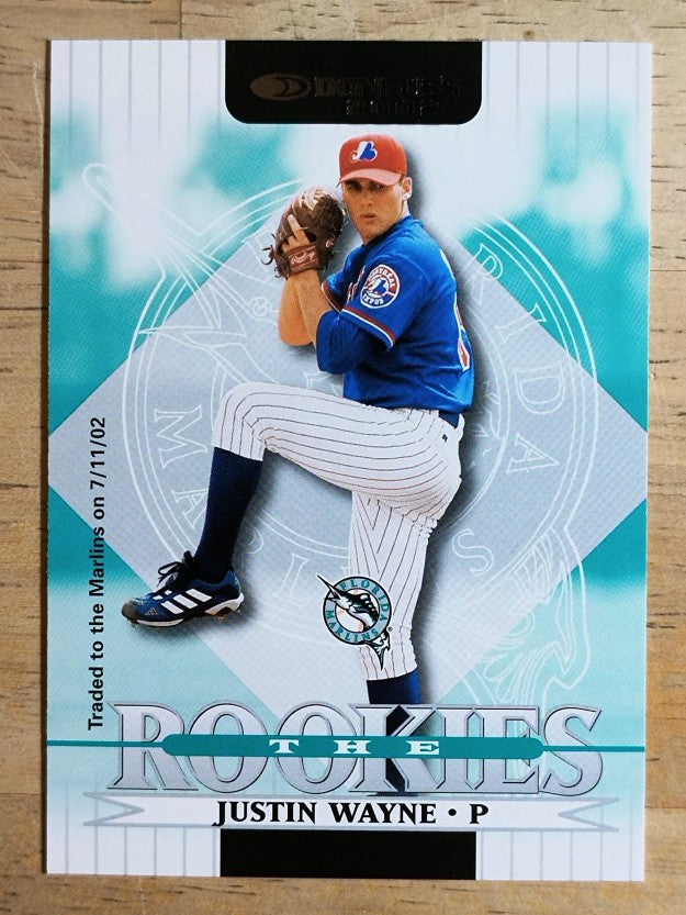 2002 Donruss Rookies #48 Justin Wayne
