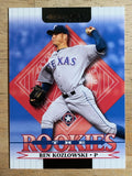 2002 Donruss Rookies #83 Ben Kozlowski RC