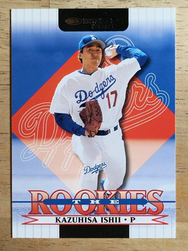 2002 Donruss Rookies #1 Kazuhisa Ishii RC