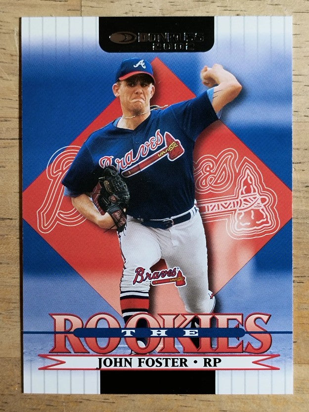 2002 Donruss Rookies #77 John Foster RC