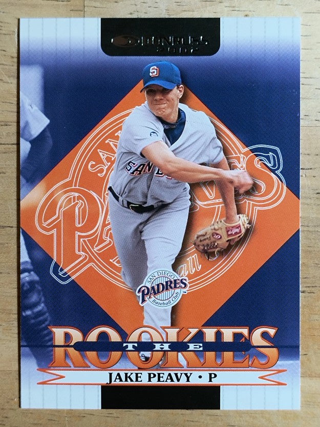 2002 Donruss Rookies #26 Jake Peavy