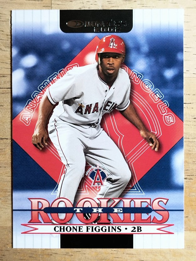 2002 Donruss Rookies #14 Chone Figgins RC