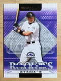 2002 Donruss Rookies #72 Jeff Baker RC