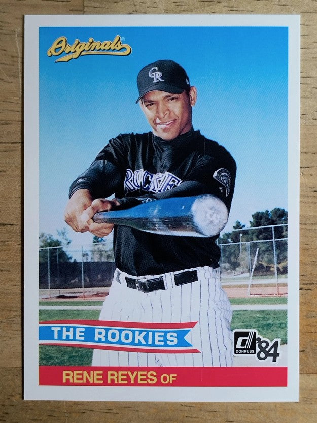 2002 Donruss Originals #411 Rene Reyes 84 RC