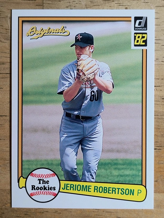2002 Donruss Originals #405 Jeriome Robertson 82 RC