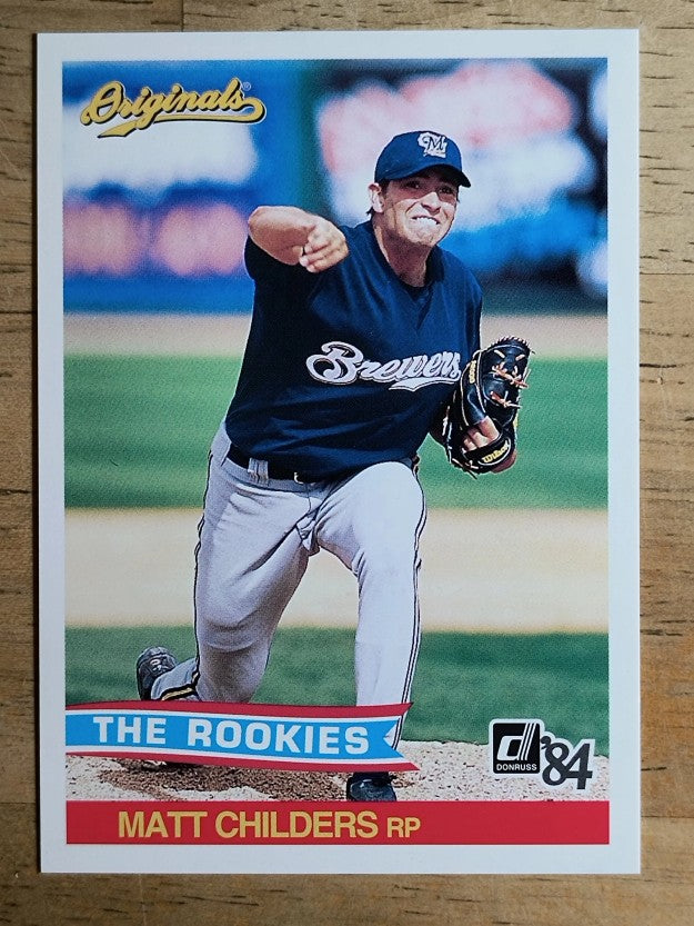 2002 Donruss Originals #409 Matt Childers 84 RC