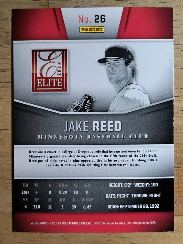 2014 Elite Extra Edition #26 Jake Reed