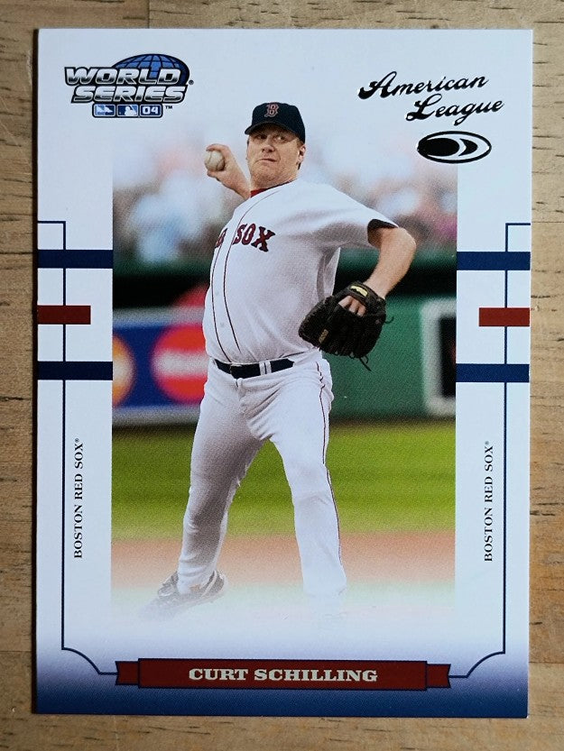 2004 Donruss World Series #24 Curt Schilling