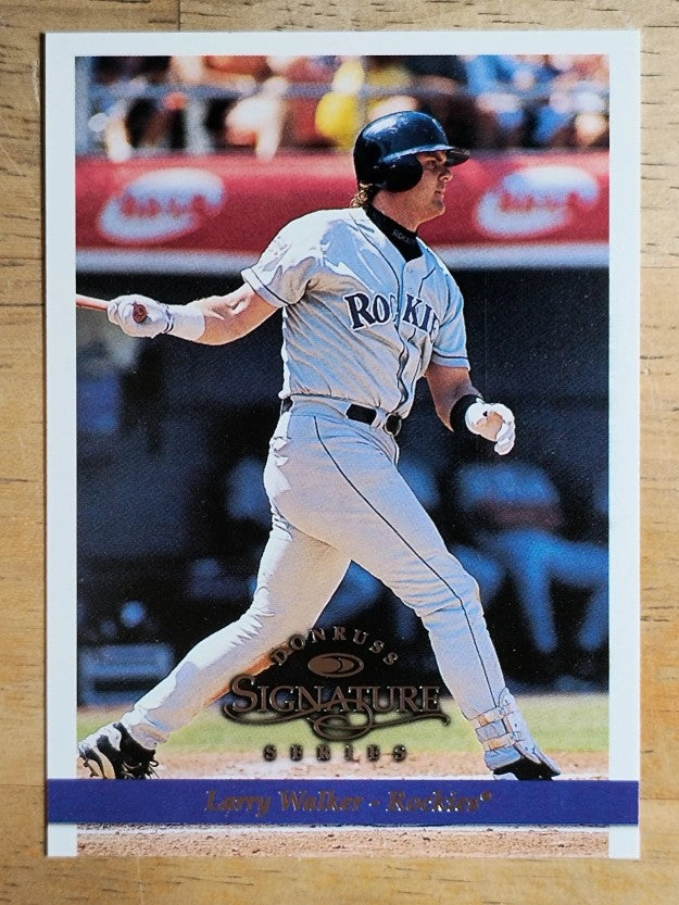 1997 Donruss Signature #33 Larry Walker