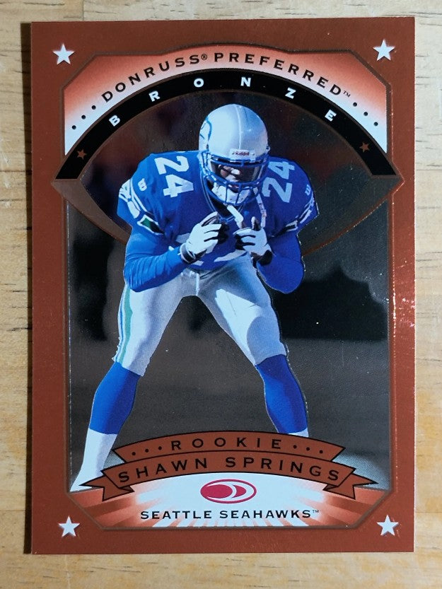 1997 Donruss Preferred #117 Shawn Springs B RC