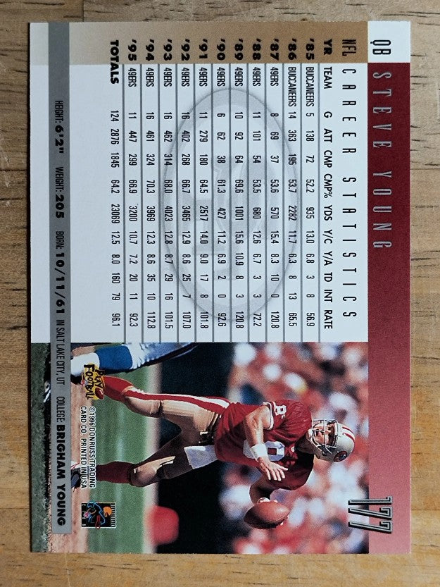 1996 Donruss #177 Steve Young