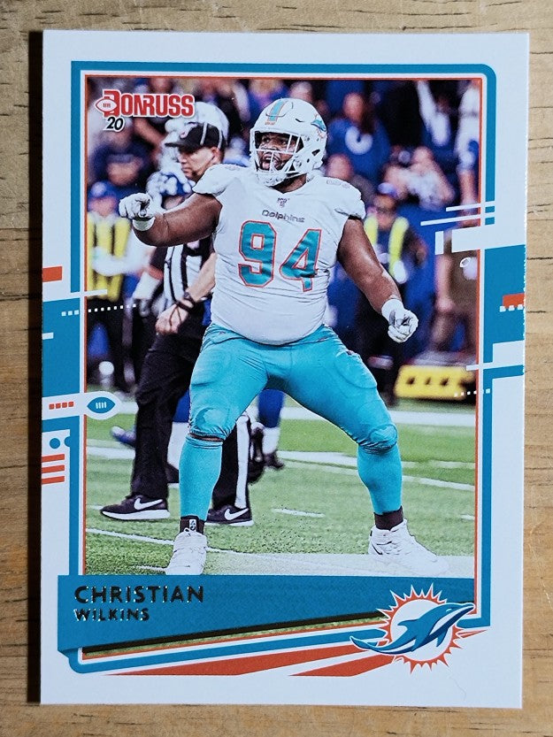 2020 Donruss #153 Christian Wilkins