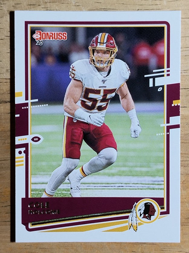 2020 Donruss #242 Cole Holcomb