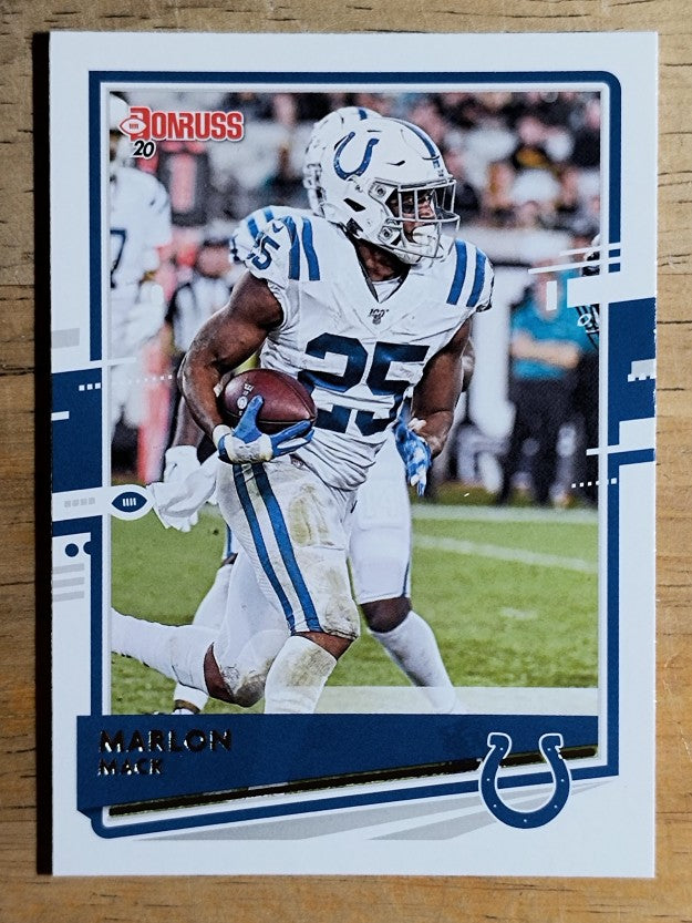 2020 Donruss #122 Marlon Mack