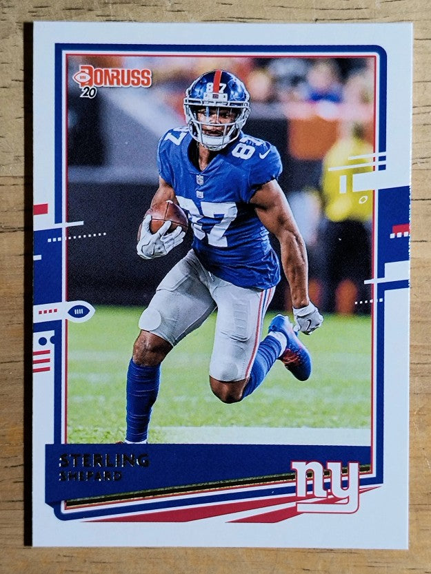 2020 Donruss #185 Sterling Shepard