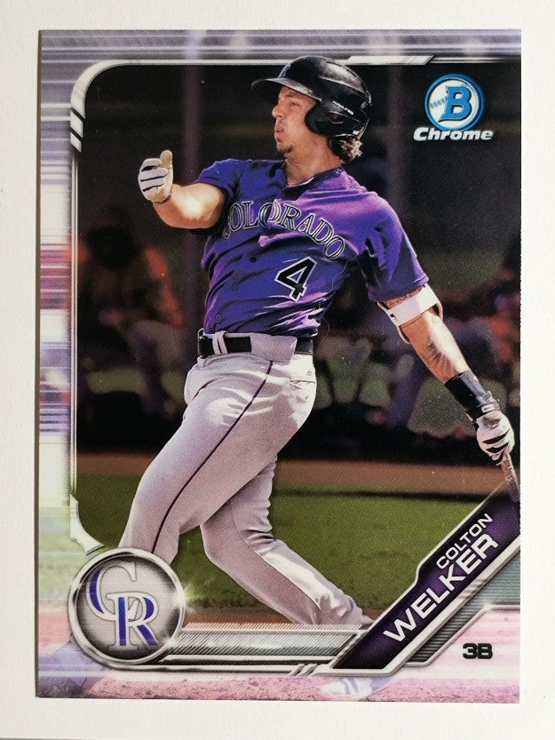 2019 Bowman Chrome Prospects #BCP65 Colton Welker