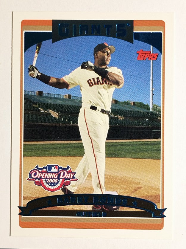 2006 Topps Opening Day #100 Barry Bonds