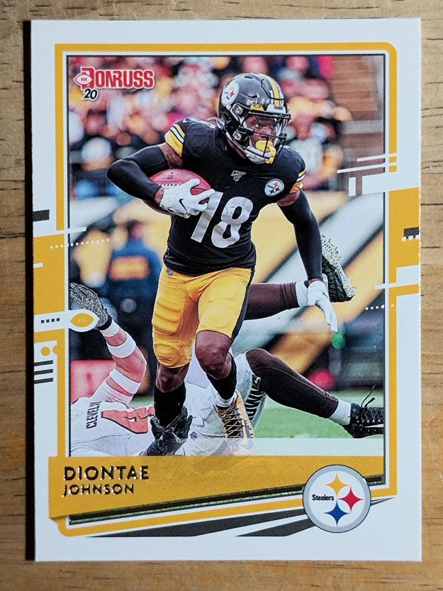 2020 Donruss #218 Diontae Johnson