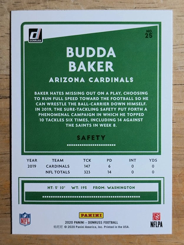 2020 Donruss #25 Budda Baker