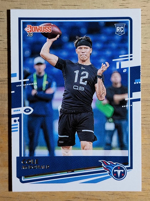 2020 Donruss #298 Cole McDonald RC