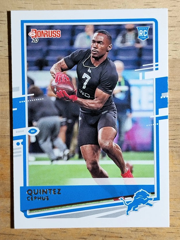 2020 Donruss #280 Quintez Cephus RC