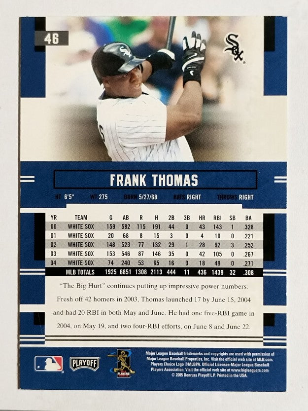 2005 Playoff Prestige #46 Frank Thomas