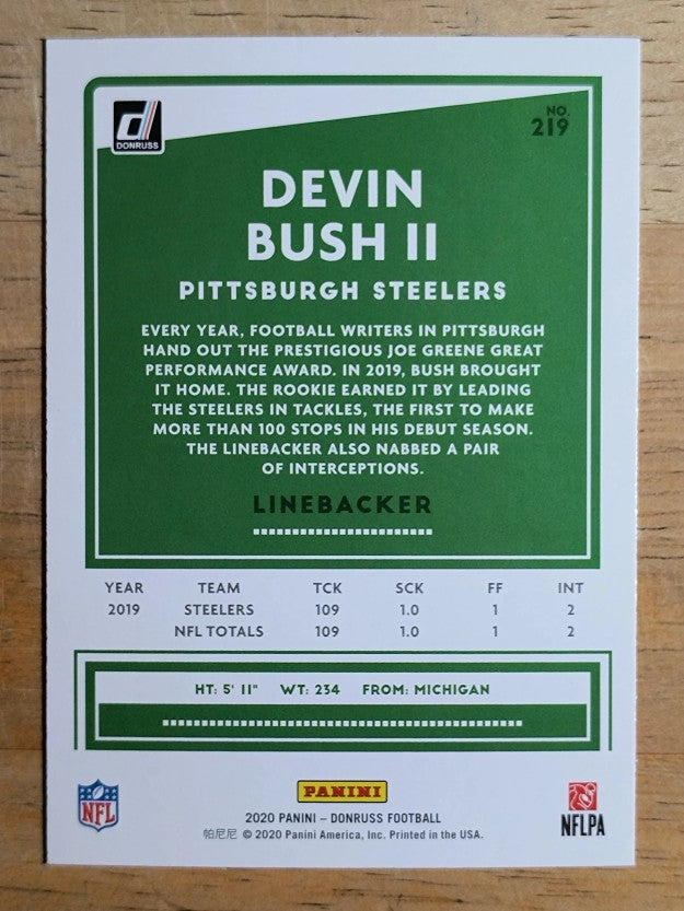 2020 Donruss #219 Devin Bush II