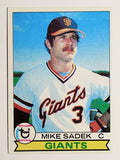 1979 Topps #256 Mike Sadek (NM)
