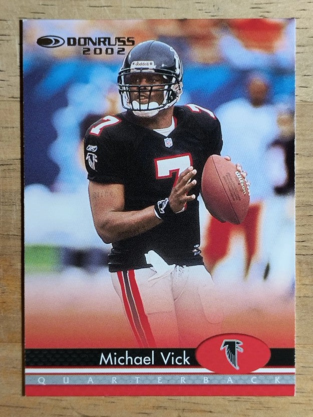 2002 Donruss #8 Michael Vick