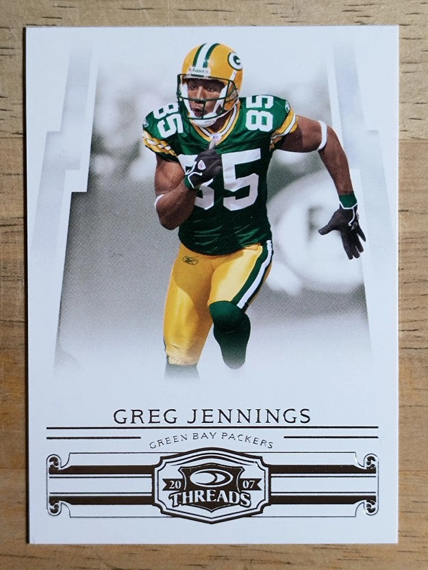 2007 Donruss Threads #81 Greg Jennings