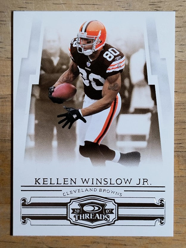 2007 Donruss Threads #73 Kellen Winslow