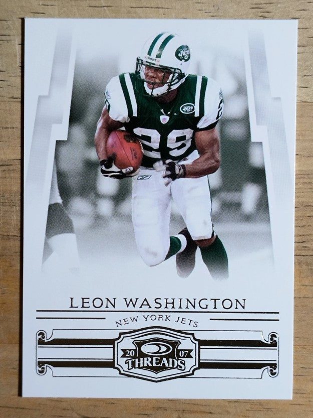 2007 Donruss Threads #109 Leon Washington