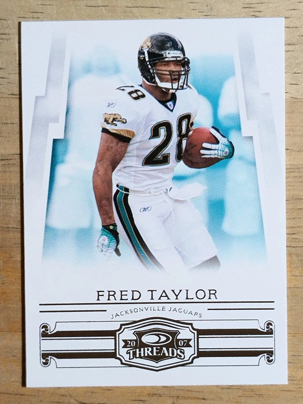 2007 Donruss Threads #19 Fred Taylor