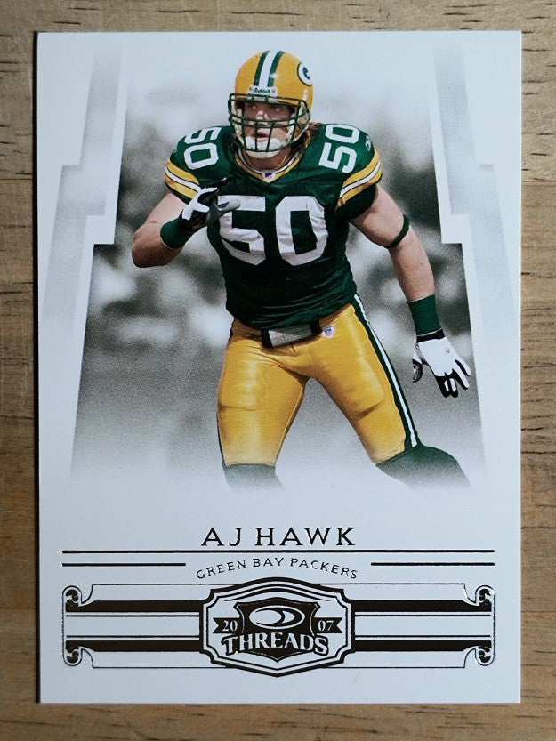 2007 Donruss Threads #90 A.J. Hawk