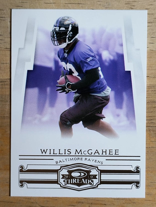 2007 Donruss Threads #148 Willis McGahee