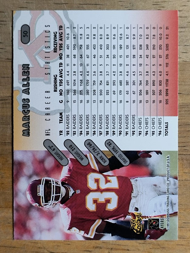 1997 Donruss #50 Marcus Allen