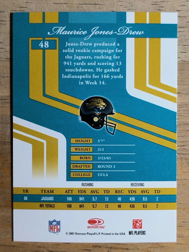 2007 Donruss Elite #48 Maurice Jones-Drew