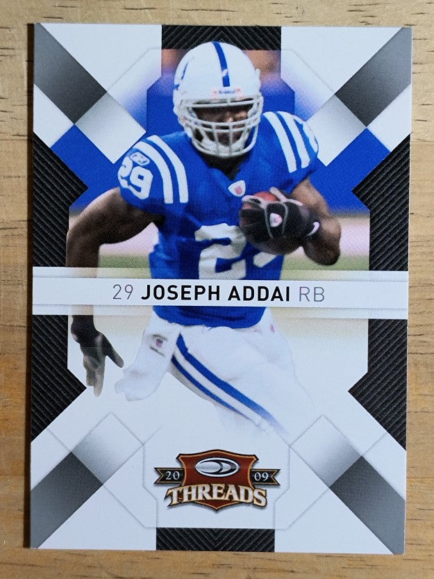 2009 Donruss Threads #42 Joseph Addai